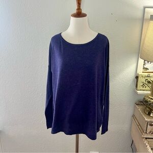 Patagonia Women's Mainstay Blue Long Sleeve Top Size Medium